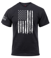 Rothco Distressed US Flag Athletic Fit T-Shirt LARSON TACTICAL SUPPLY