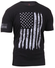 Rothco Distressed US Flag Athletic Fit T-Shirt LARSON TACTICAL SUPPLY