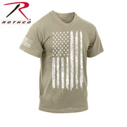 Rothco Distressed US Flag Athletic Fit T-Shirt LARSON TACTICAL SUPPLY