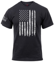 Rothco Distressed US Flag Athletic Fit T-Shirt LARSON TACTICAL SUPPLY