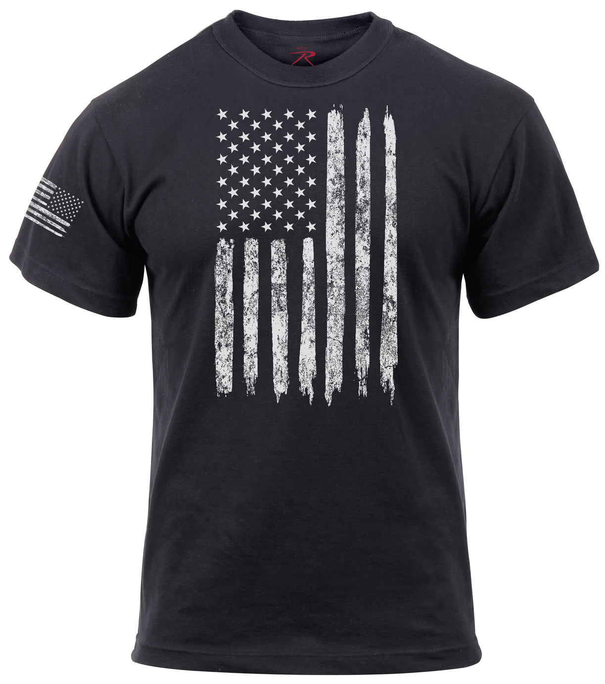 Rothco Distressed US Flag Athletic Fit T-Shirt LARSON TACTICAL SUPPLY