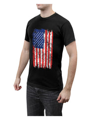 Rothco Distressed US Flag Athletic Fit T-Shirt LARSON TACTICAL SUPPLY