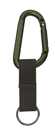 Rothco Jumbo 80MM Carabiner With Web Strap Key Ring LARSON TACTICAL SUPPLY