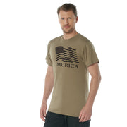 Rothco 'Murica US Flag T-Shirt LARSON TACTICAL SUPPLY