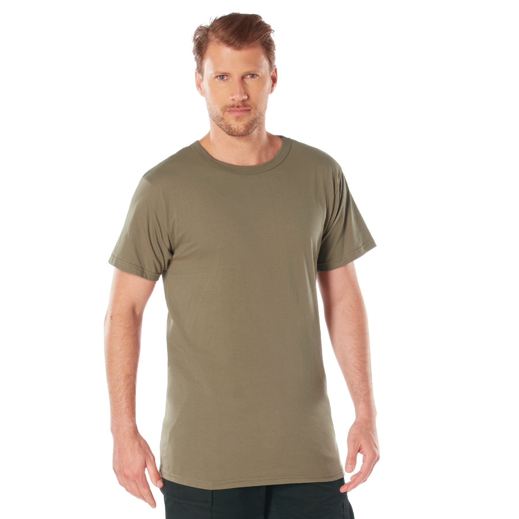 Rothco Solid Color 100% Cotton T-Shirt LARSON TACTICAL SUPPLY