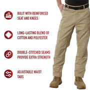 Rothco Relaxed Fit Zipper Fly BDU Pants LARSON TACTICAL SUPPLY