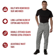 Rothco Relaxed Fit Zipper Fly BDU Pants LARSON TACTICAL SUPPLY