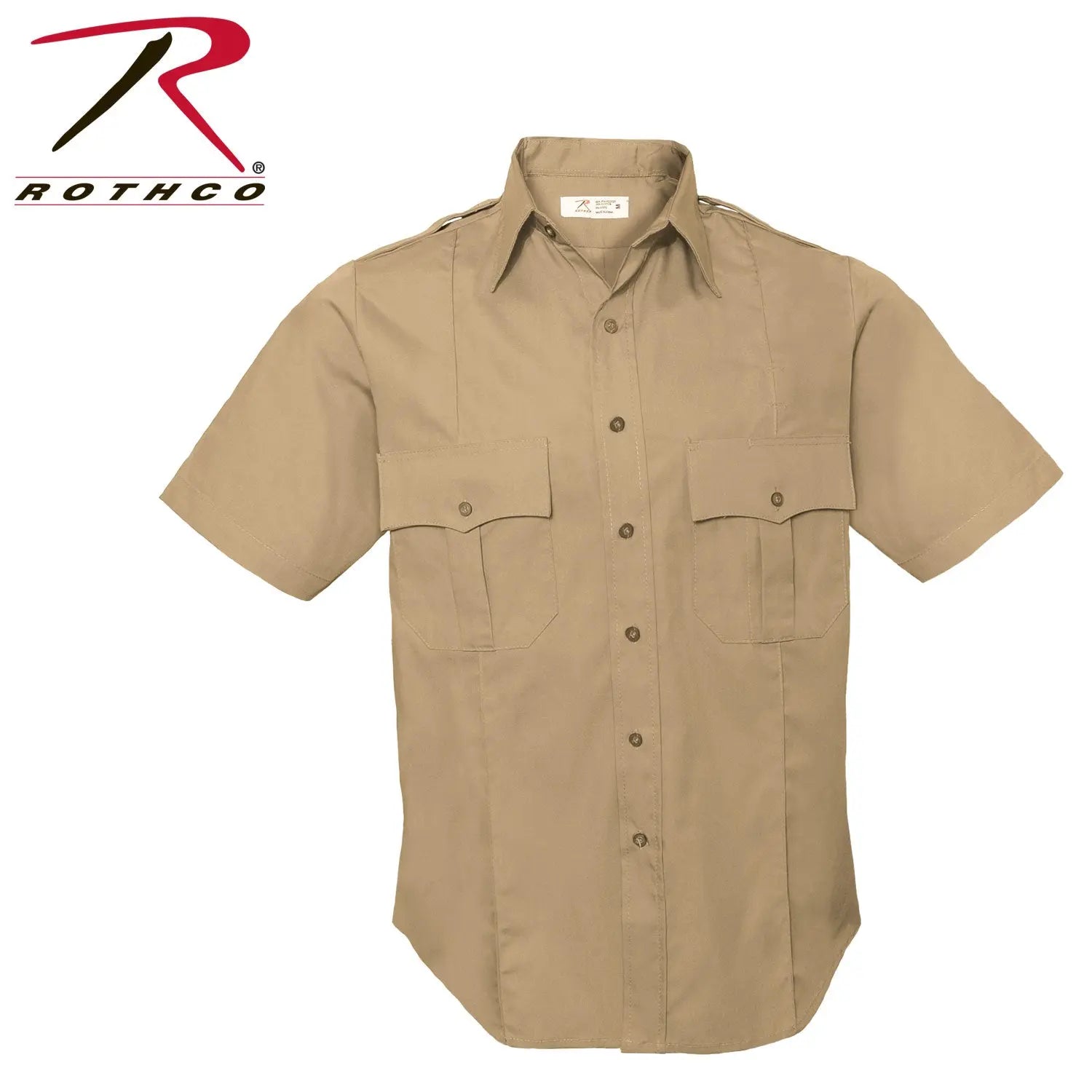 Rothco Short Sleeve Uniform Shirt LARSON TACTICAL SUPPLY