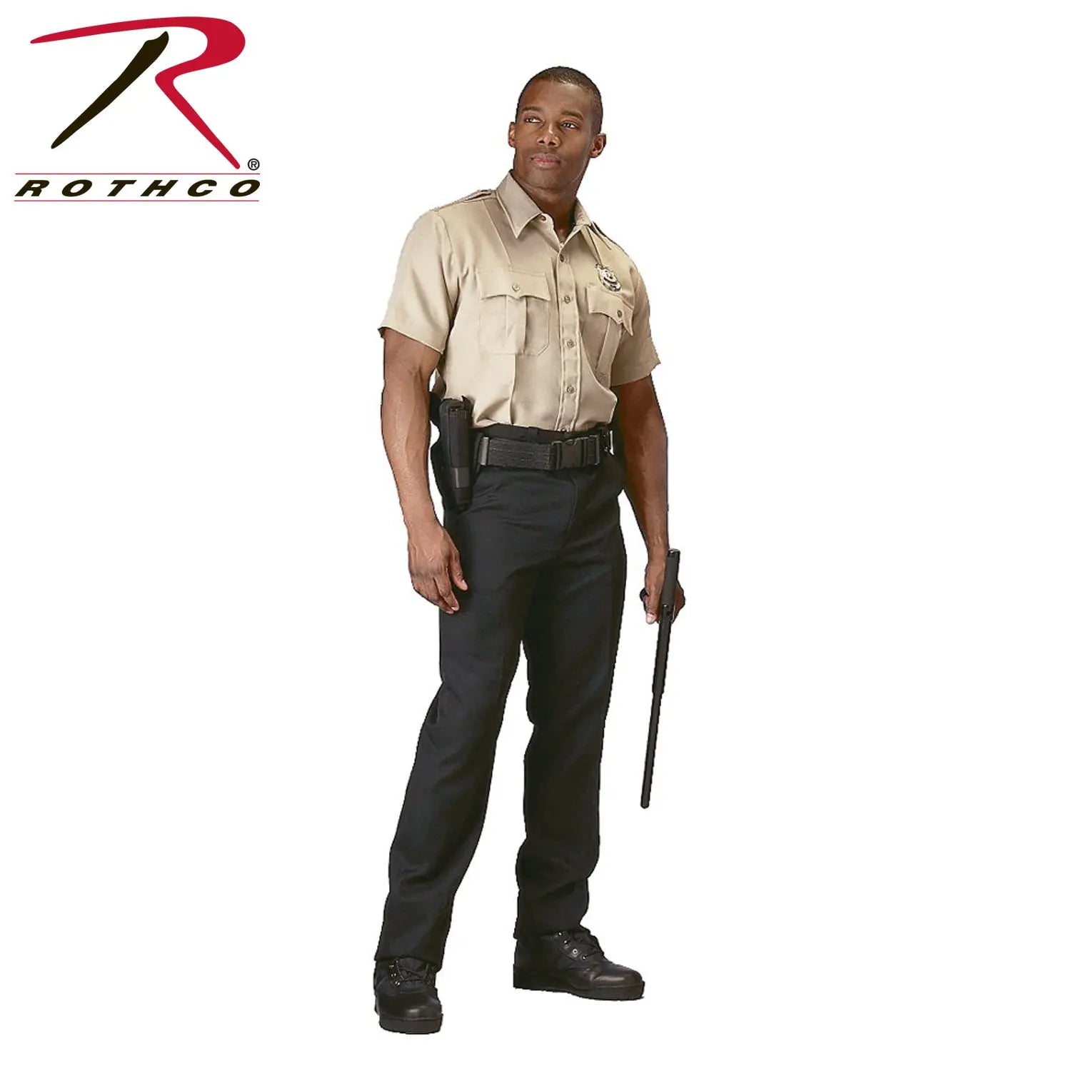 Rothco Short Sleeve Uniform Shirt LARSON TACTICAL SUPPLY