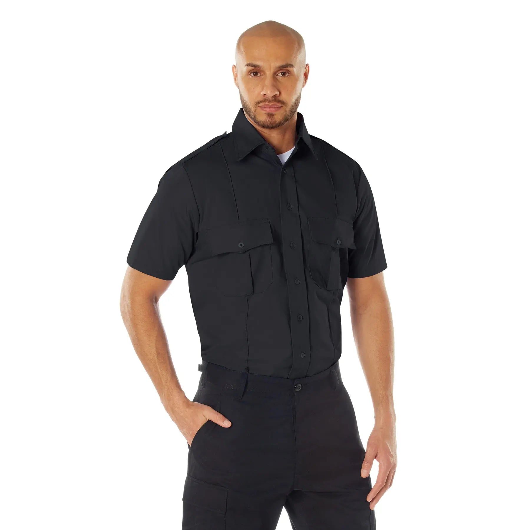Rothco Short Sleeve Uniform Shirt LARSON TACTICAL SUPPLY
