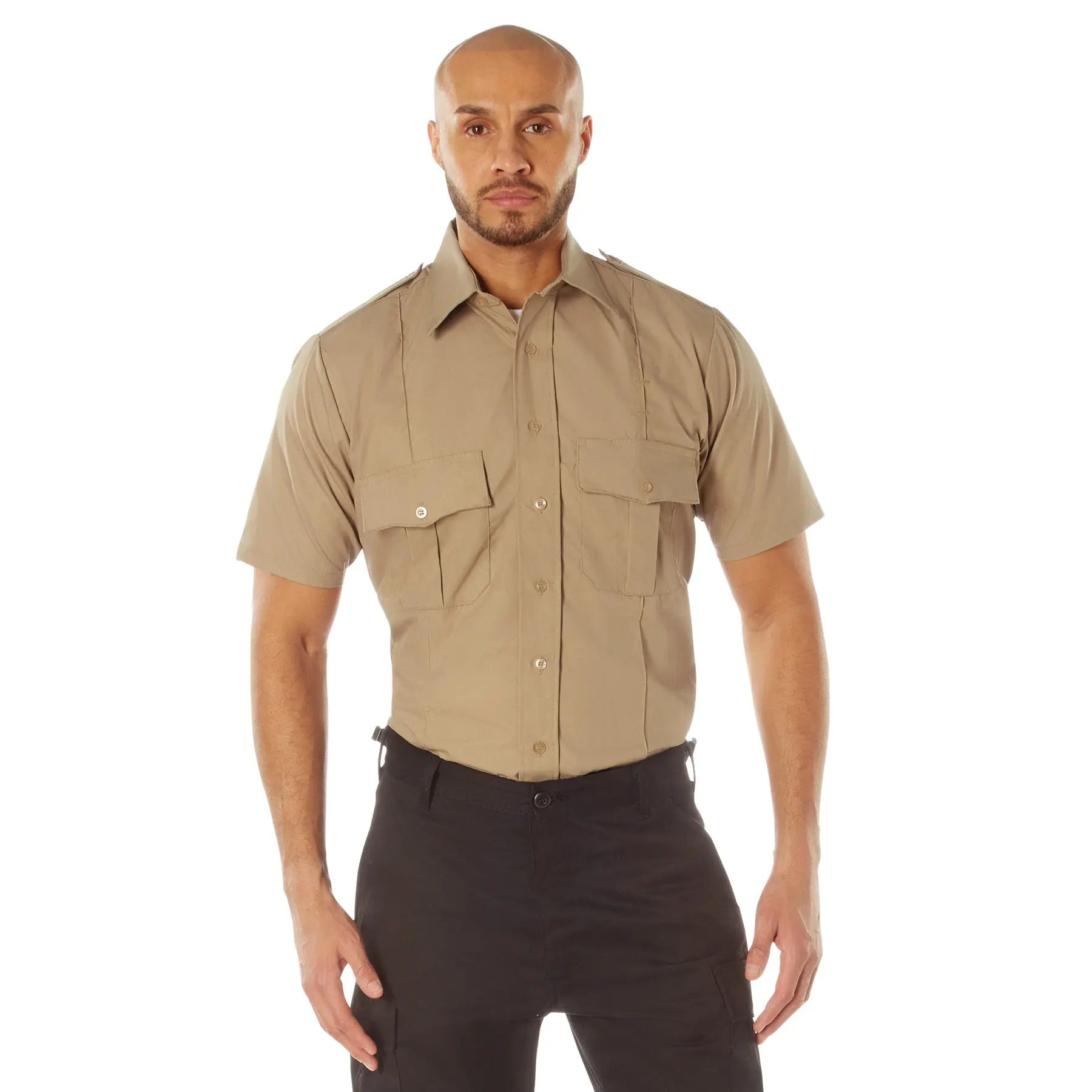 Rothco Short Sleeve Uniform Shirt LARSON TACTICAL SUPPLY