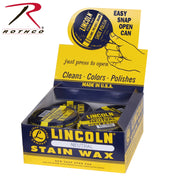 Lincoln U.S.M.C. Stain Wax Shoe Polish LARSON TACTICAL SUPPLY