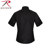 Rothco Short Sleeve Tactical Shirt - Black LARSON TACTICAL SUPPLY