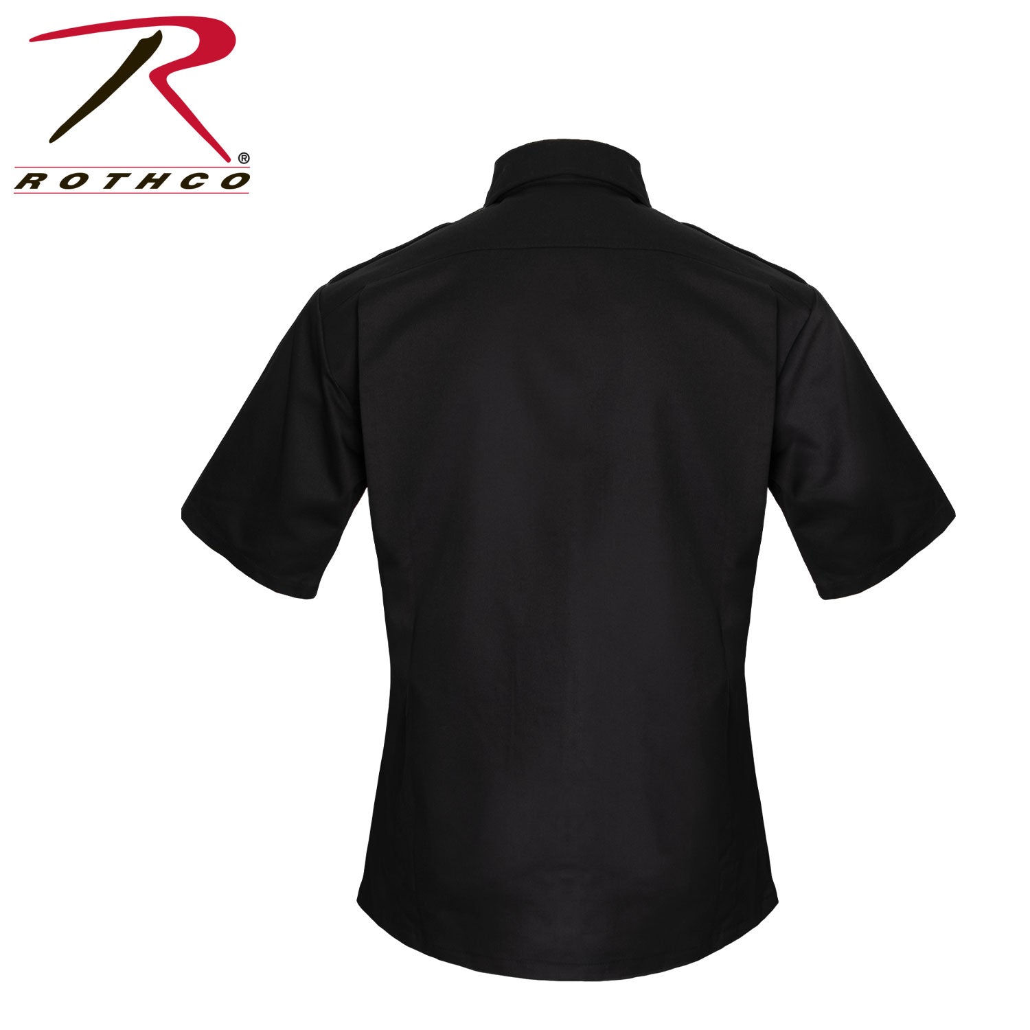 Rothco Short Sleeve Tactical Shirt - Black LARSON TACTICAL SUPPLY