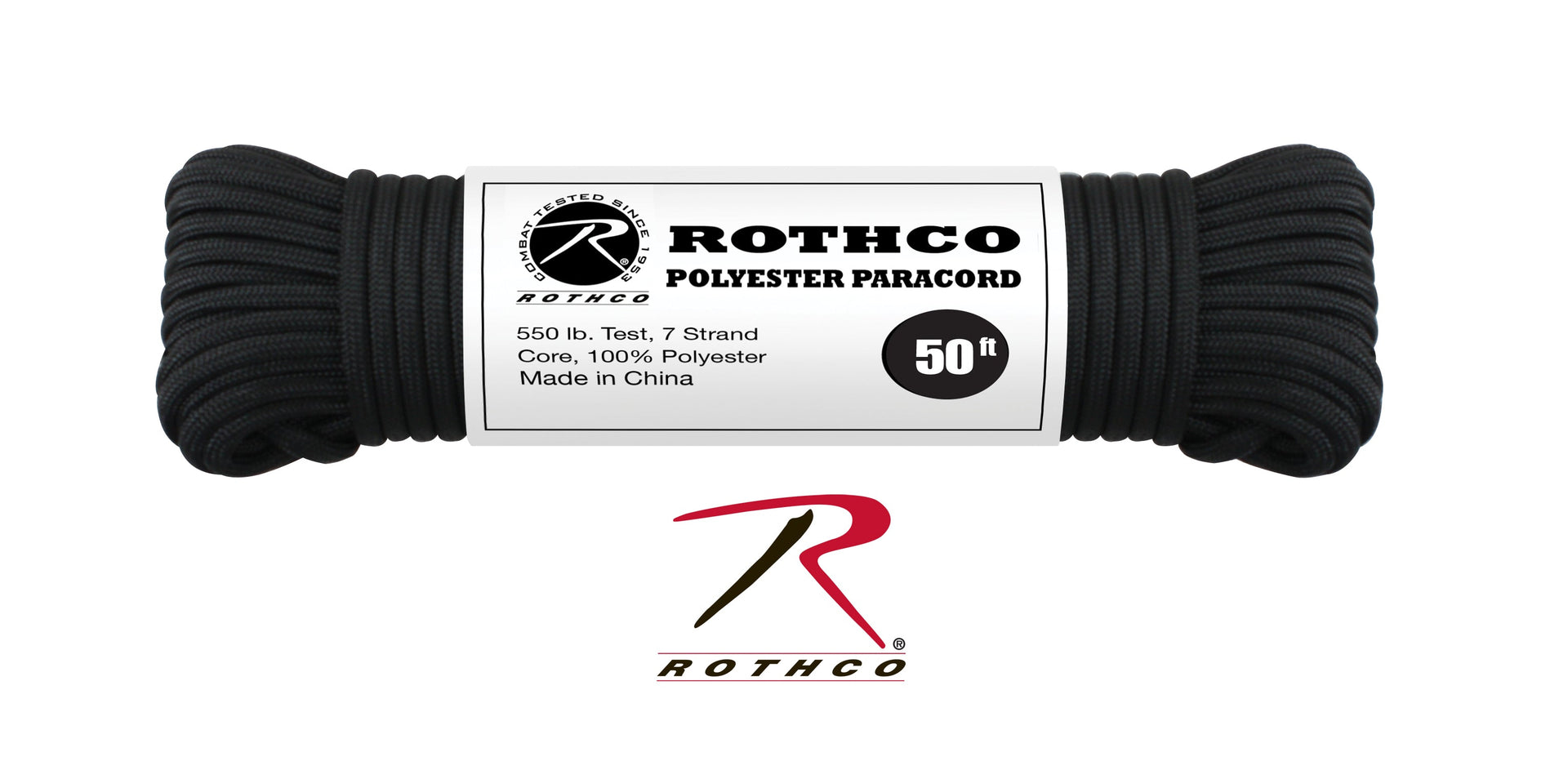 Rothco 550lb Type III Polyester Paracord LARSON TACTICAL SUPPLY