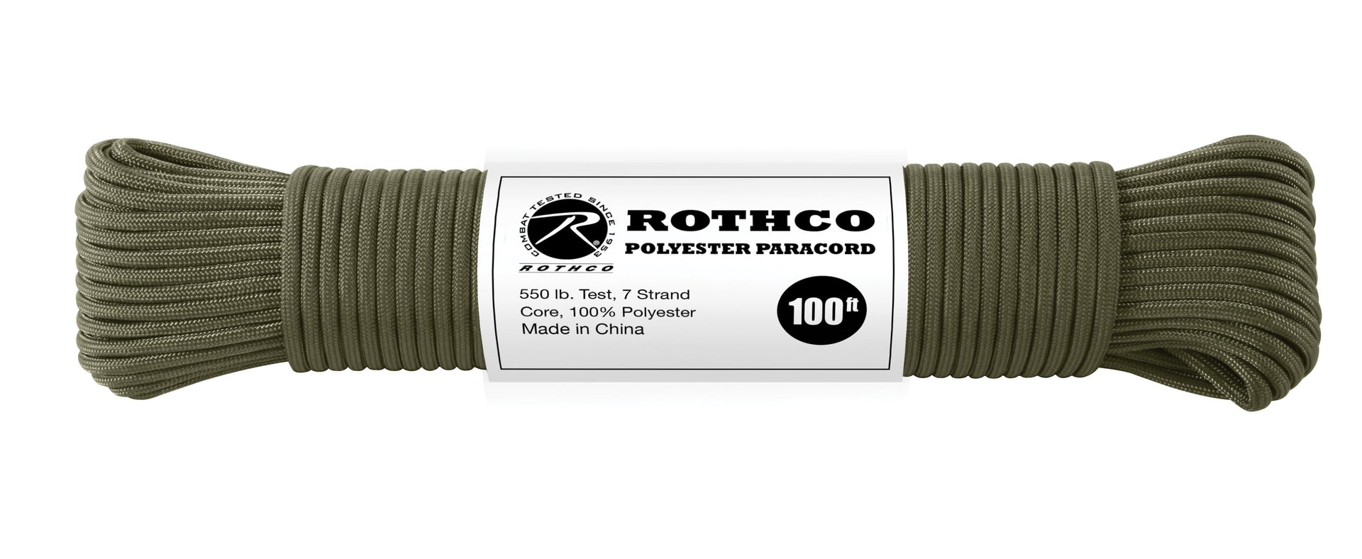 Rothco 550lb Type III Polyester Paracord LARSON TACTICAL SUPPLY