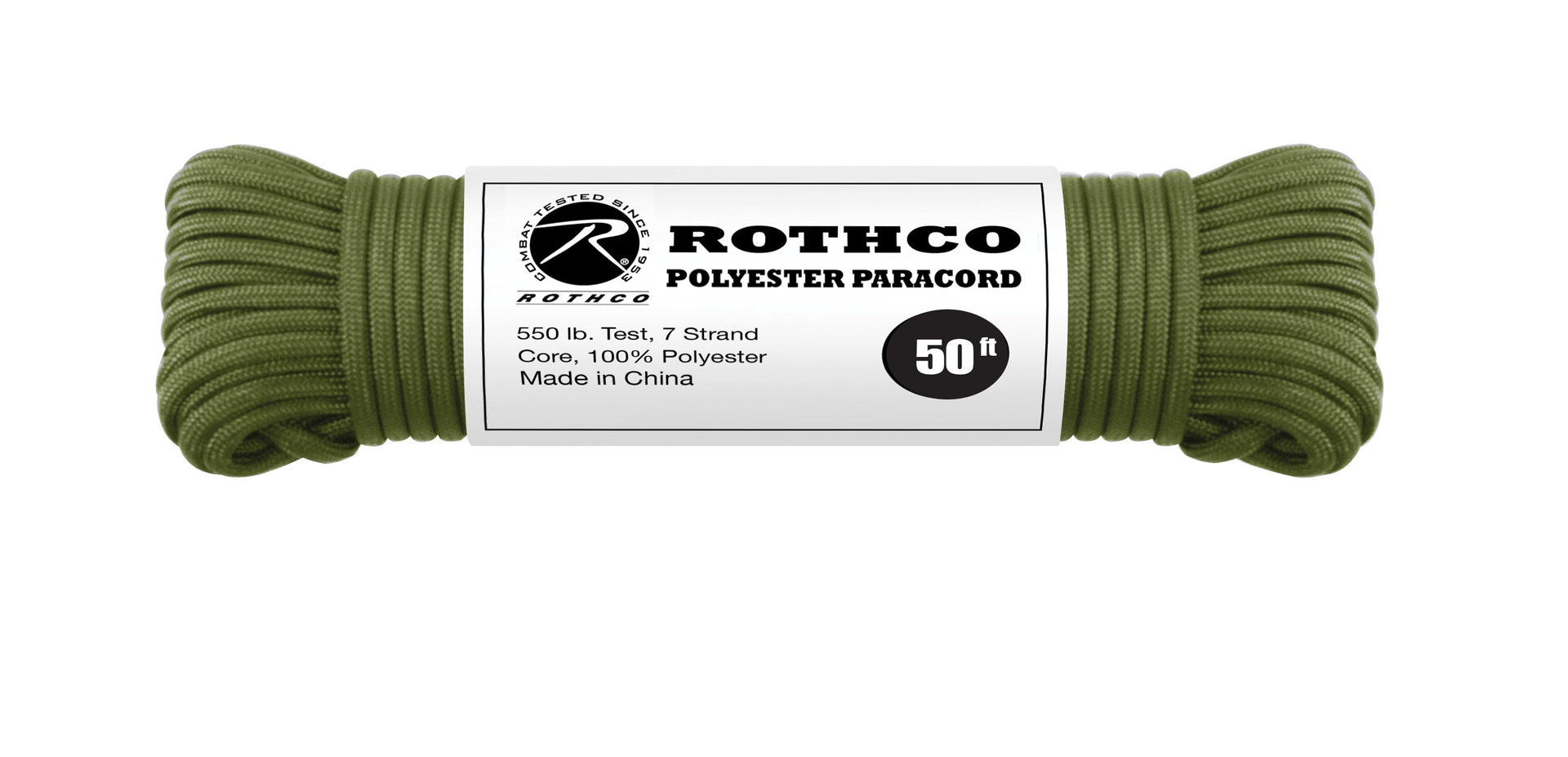 Rothco 550lb Type III Polyester Paracord LARSON TACTICAL SUPPLY