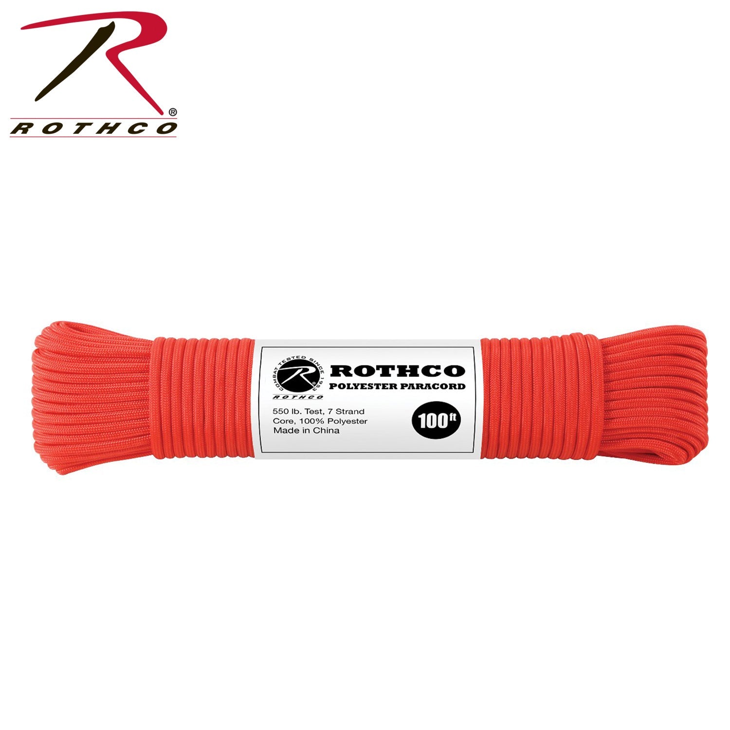 Rothco 550lb Type III Polyester Paracord LARSON TACTICAL SUPPLY