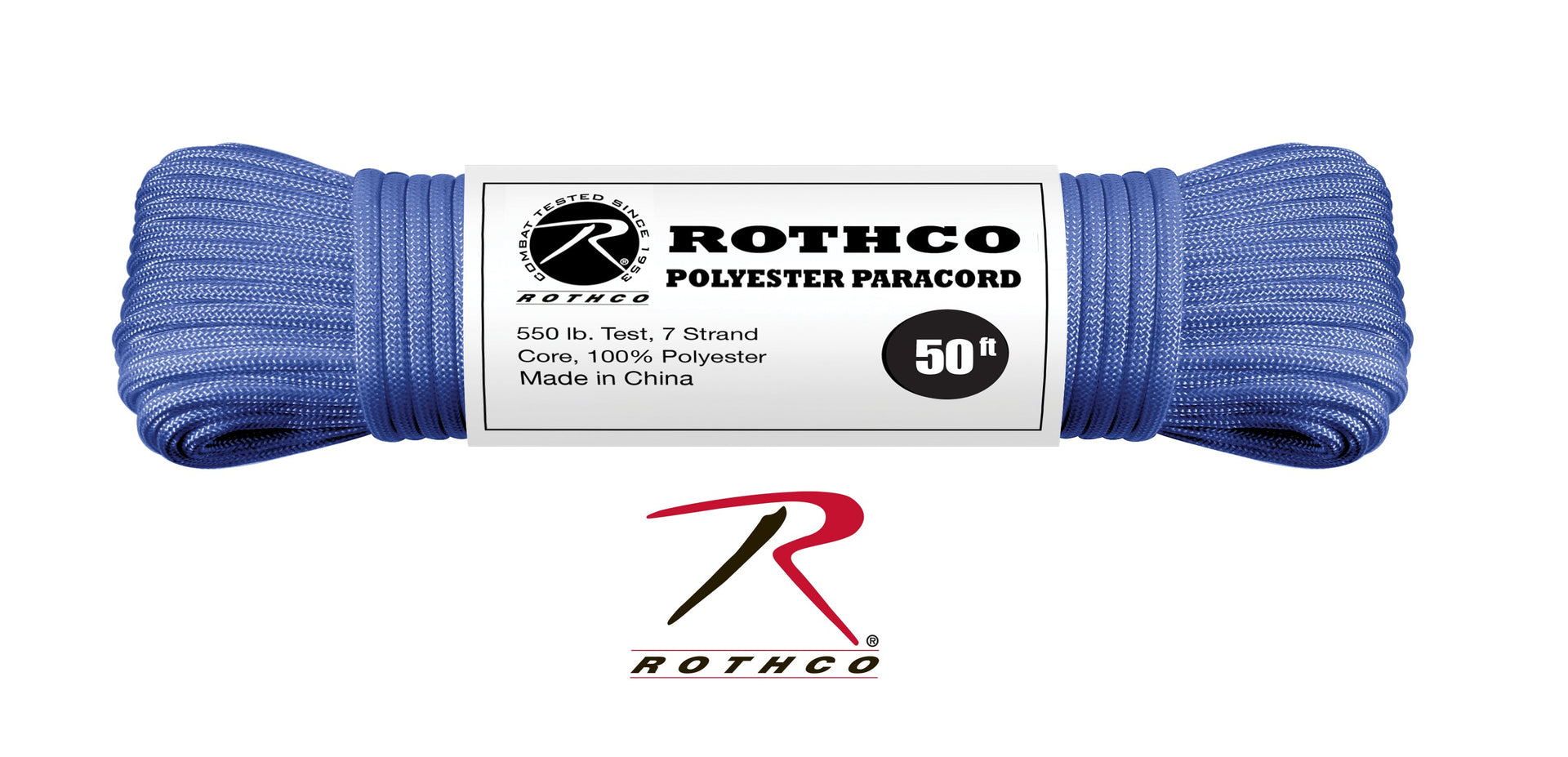 Rothco 550lb Type III Polyester Paracord LARSON TACTICAL SUPPLY