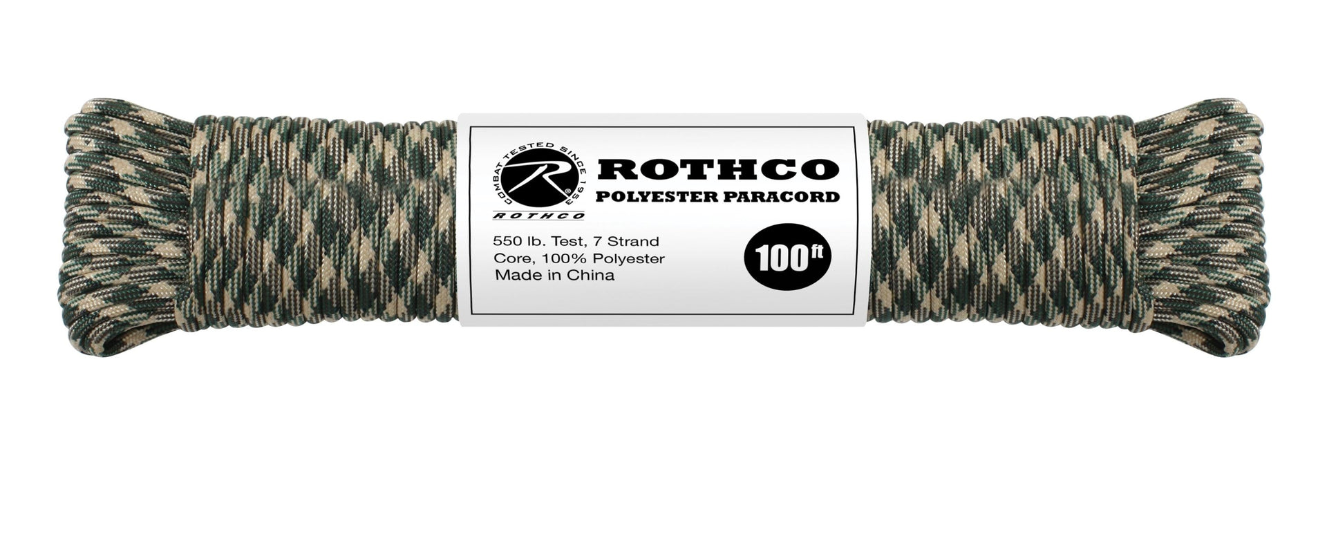Rothco 550lb Type III Polyester Paracord LARSON TACTICAL SUPPLY