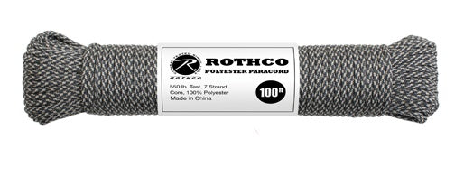 Rothco 550lb Type III Polyester Paracord LARSON TACTICAL SUPPLY