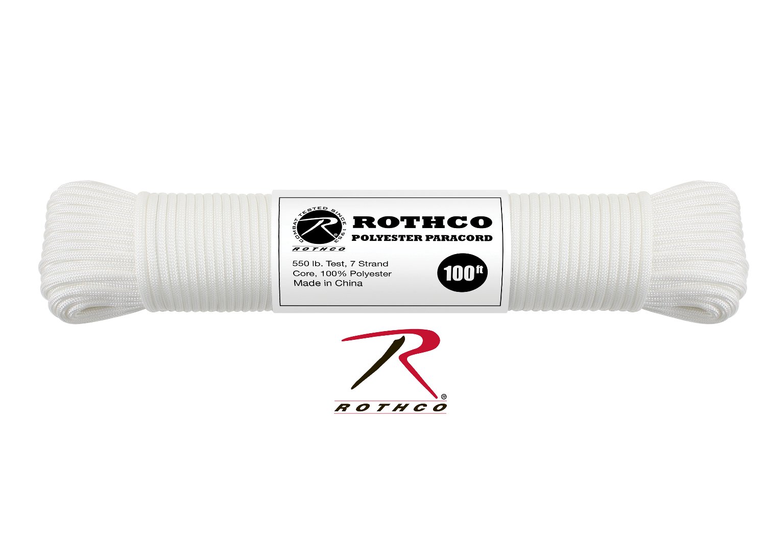 Rothco 550lb Type III Polyester Paracord LARSON TACTICAL SUPPLY