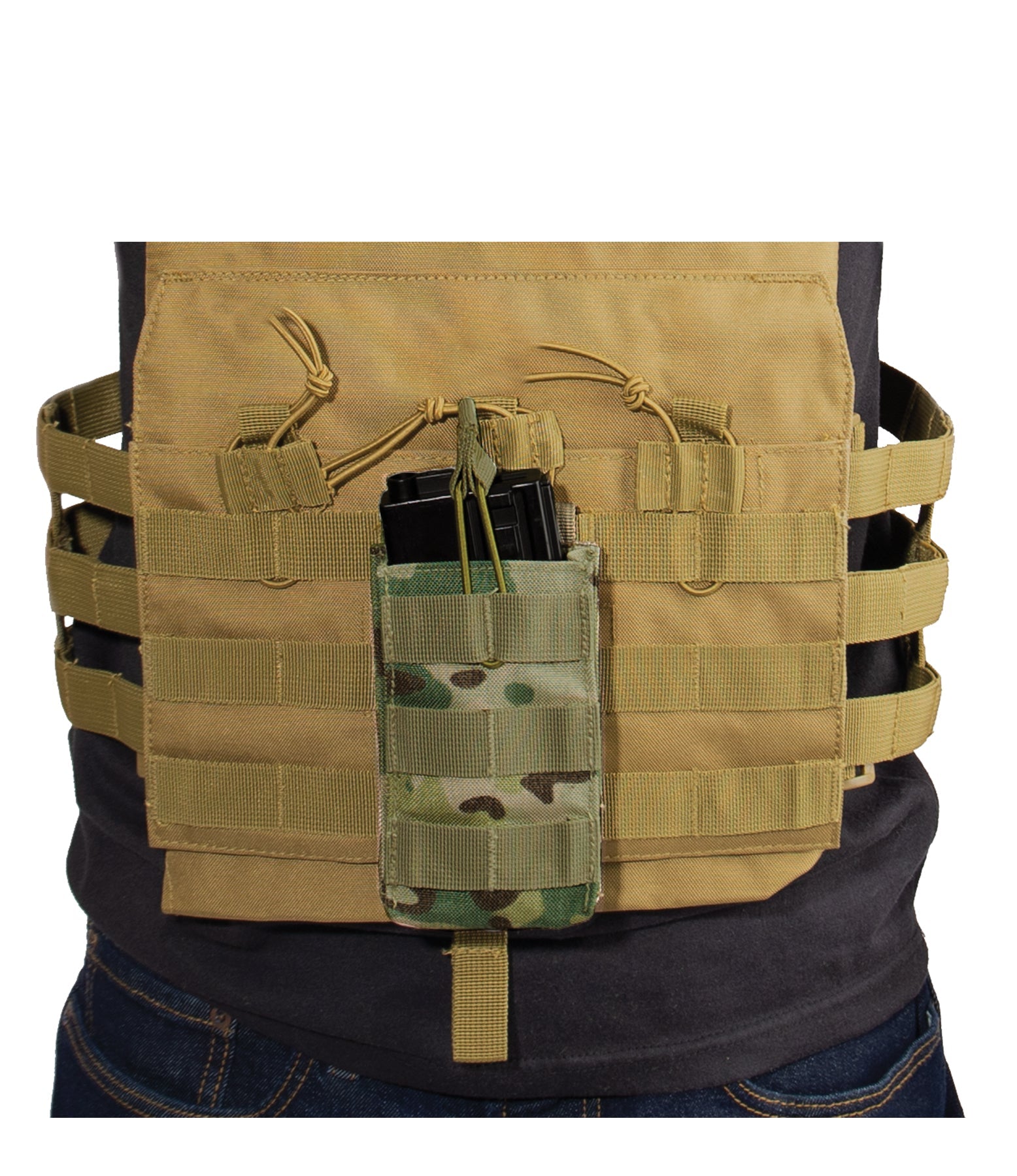 Rothco MOLLE Open Top Single Mag Pouch LARSON TACTICAL SUPPLY
