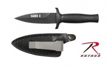 Rothco Black Raider II Boot Knife LARSON TACTICAL SUPPLY