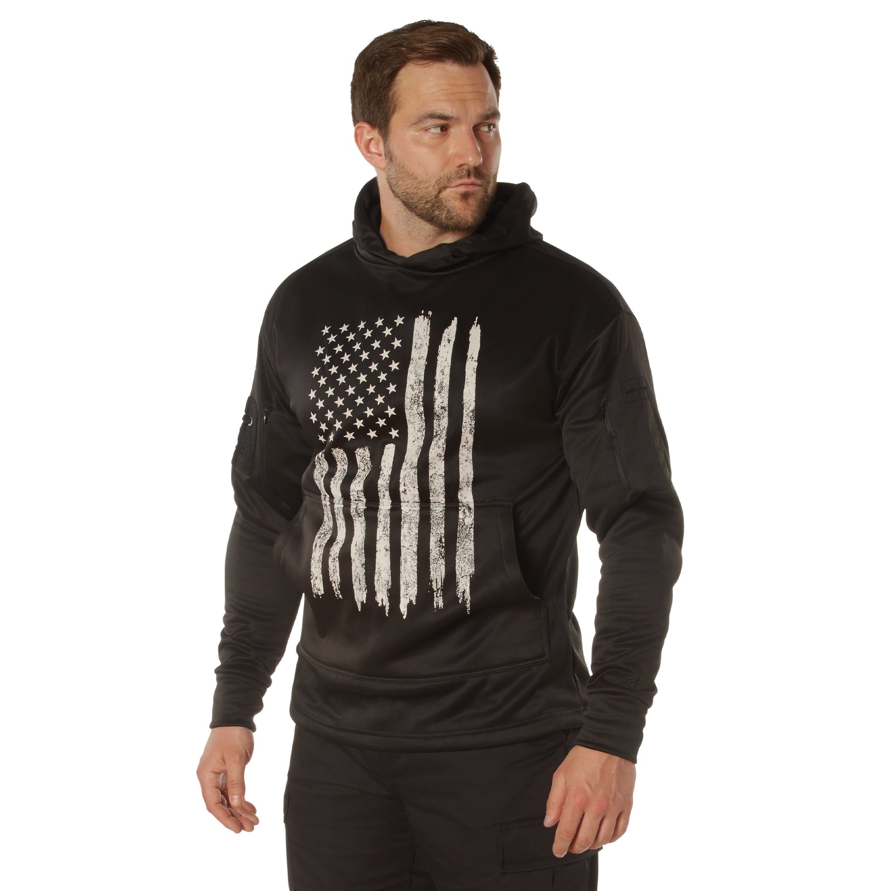 Rothco Concealed Carry U.S. Flag Hoodie LARSON TACTICAL SUPPLY