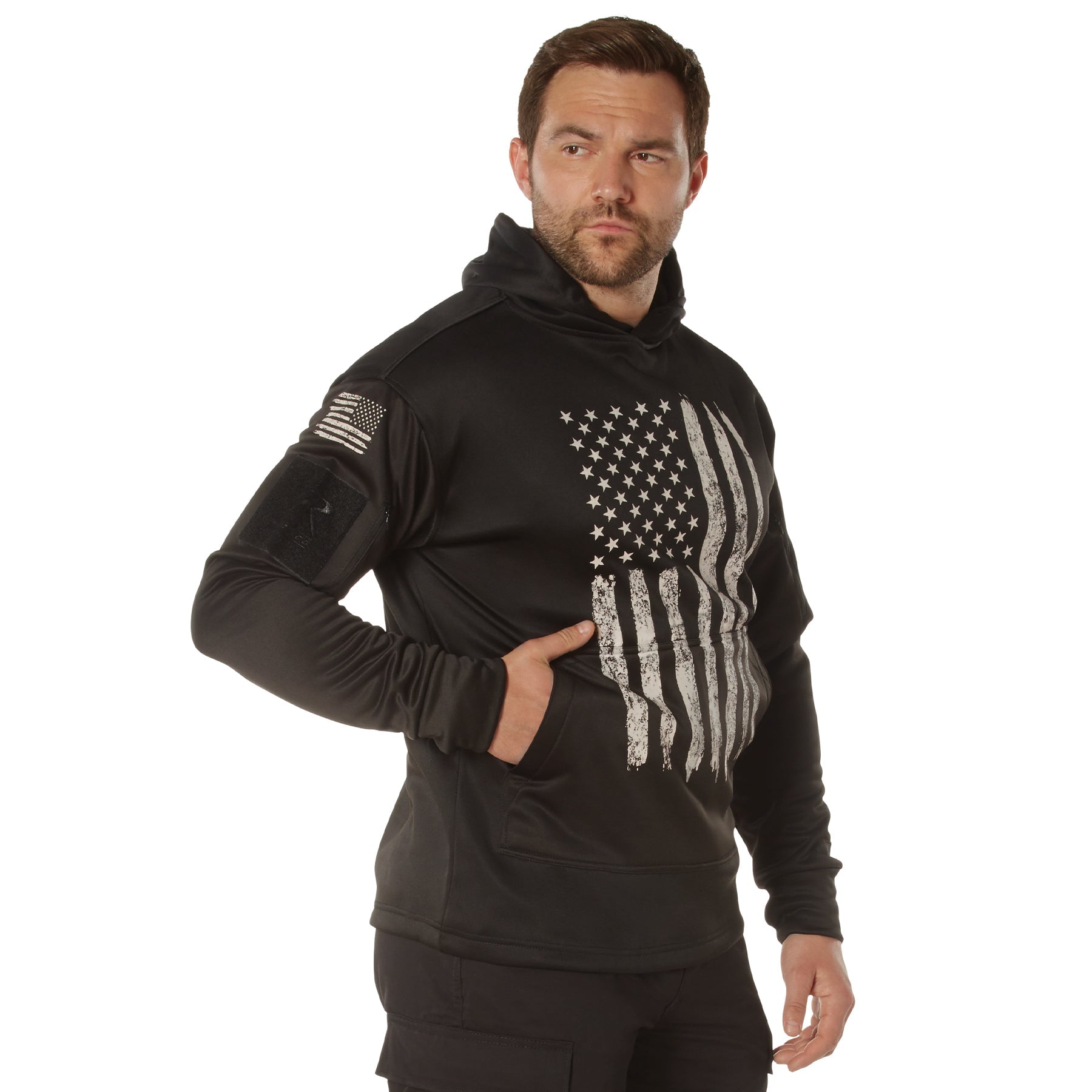 Rothco Concealed Carry U.S. Flag Hoodie LARSON TACTICAL SUPPLY