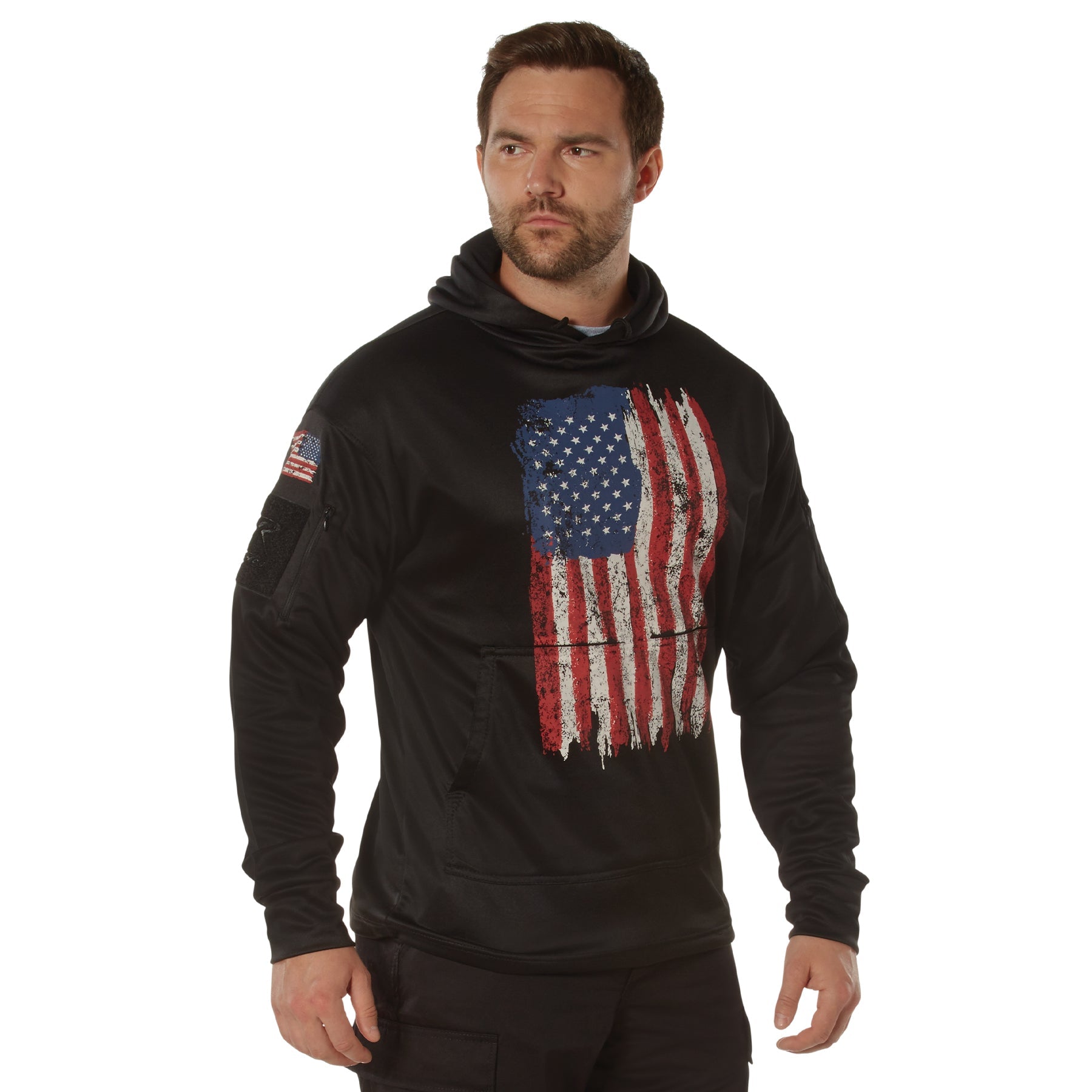 Rothco Concealed Carry U.S. Flag Hoodie LARSON TACTICAL SUPPLY