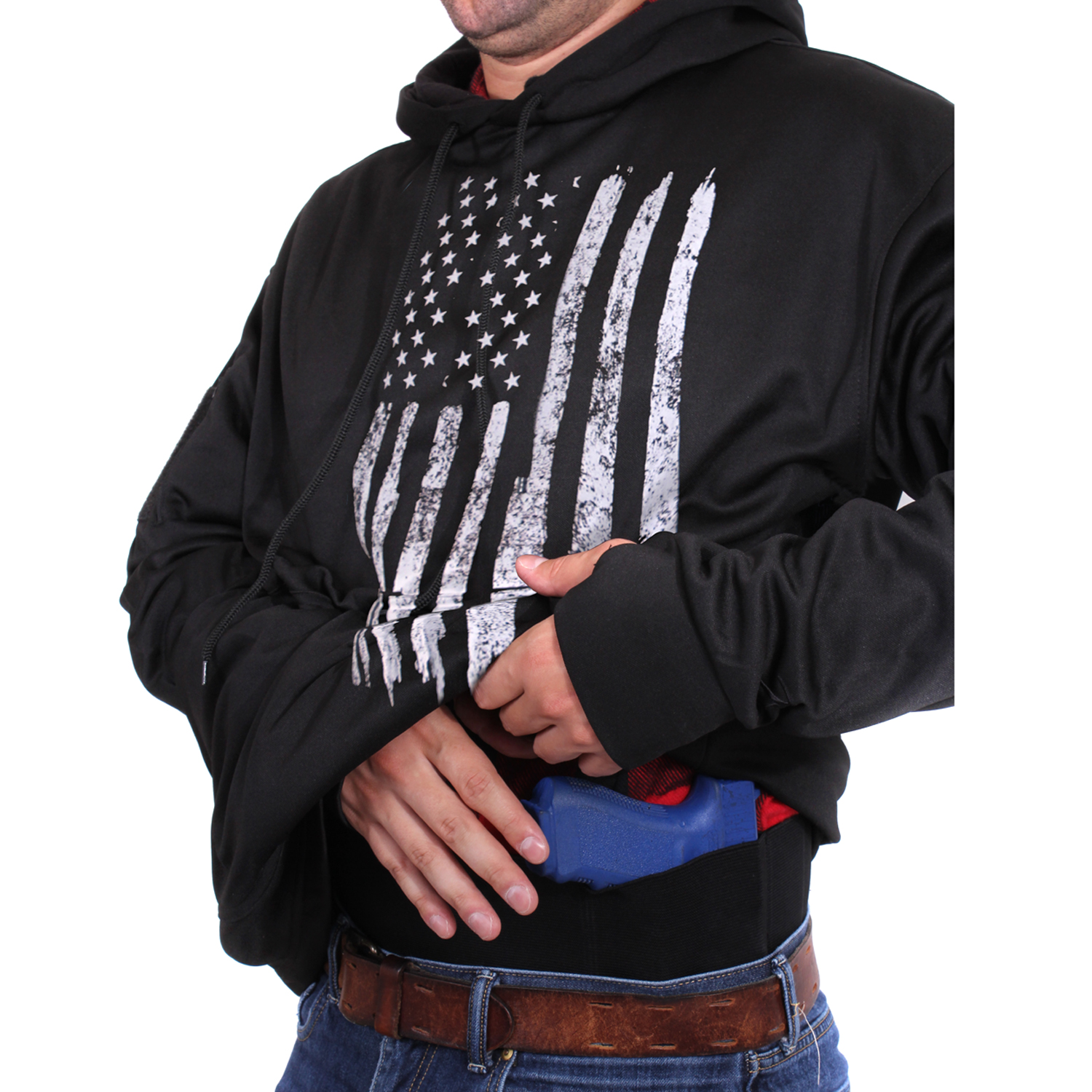 Rothco Concealed Carry U.S. Flag Hoodie LARSON TACTICAL SUPPLY