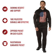 Rothco Concealed Carry U.S. Flag Hoodie LARSON TACTICAL SUPPLY