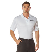 Rothco Moisture Wicking Security Polo Shirt LARSON TACTICAL SUPPLY