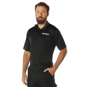 Rothco Moisture Wicking Security Polo Shirt LARSON TACTICAL SUPPLY