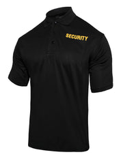 Rothco Moisture Wicking Security Polo Shirt LARSON TACTICAL SUPPLY