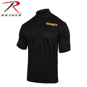 Rothco Moisture Wicking Security Polo Shirt LARSON TACTICAL SUPPLY