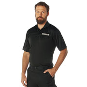 Rothco Moisture Wicking Security Polo Shirt LARSON TACTICAL SUPPLY