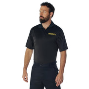 Rothco Moisture Wicking Security Polo Shirt LARSON TACTICAL SUPPLY