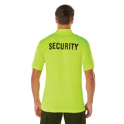 Rothco Moisture Wicking Security Polo Shirt LARSON TACTICAL SUPPLY