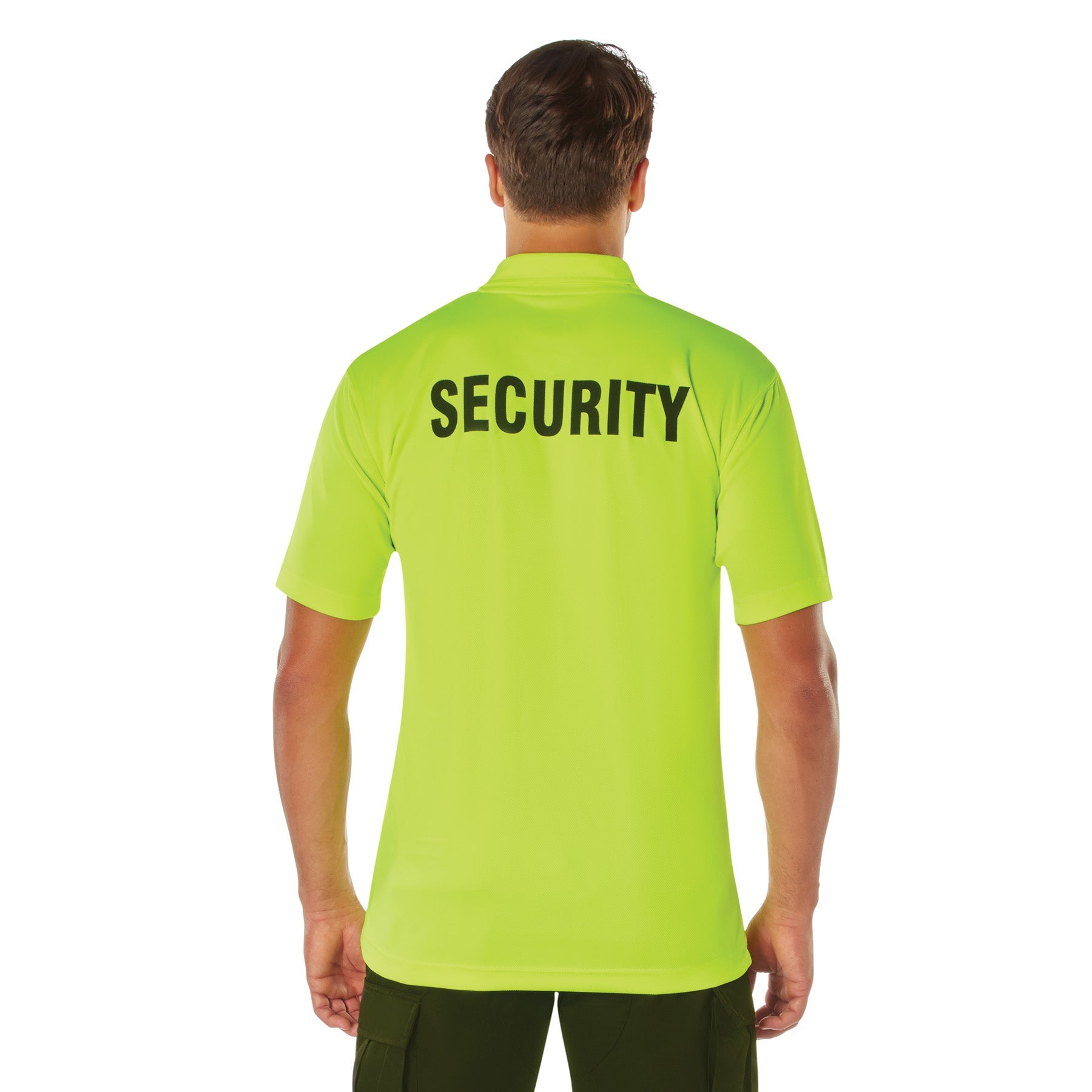 Rothco Moisture Wicking Security Polo Shirt LARSON TACTICAL SUPPLY