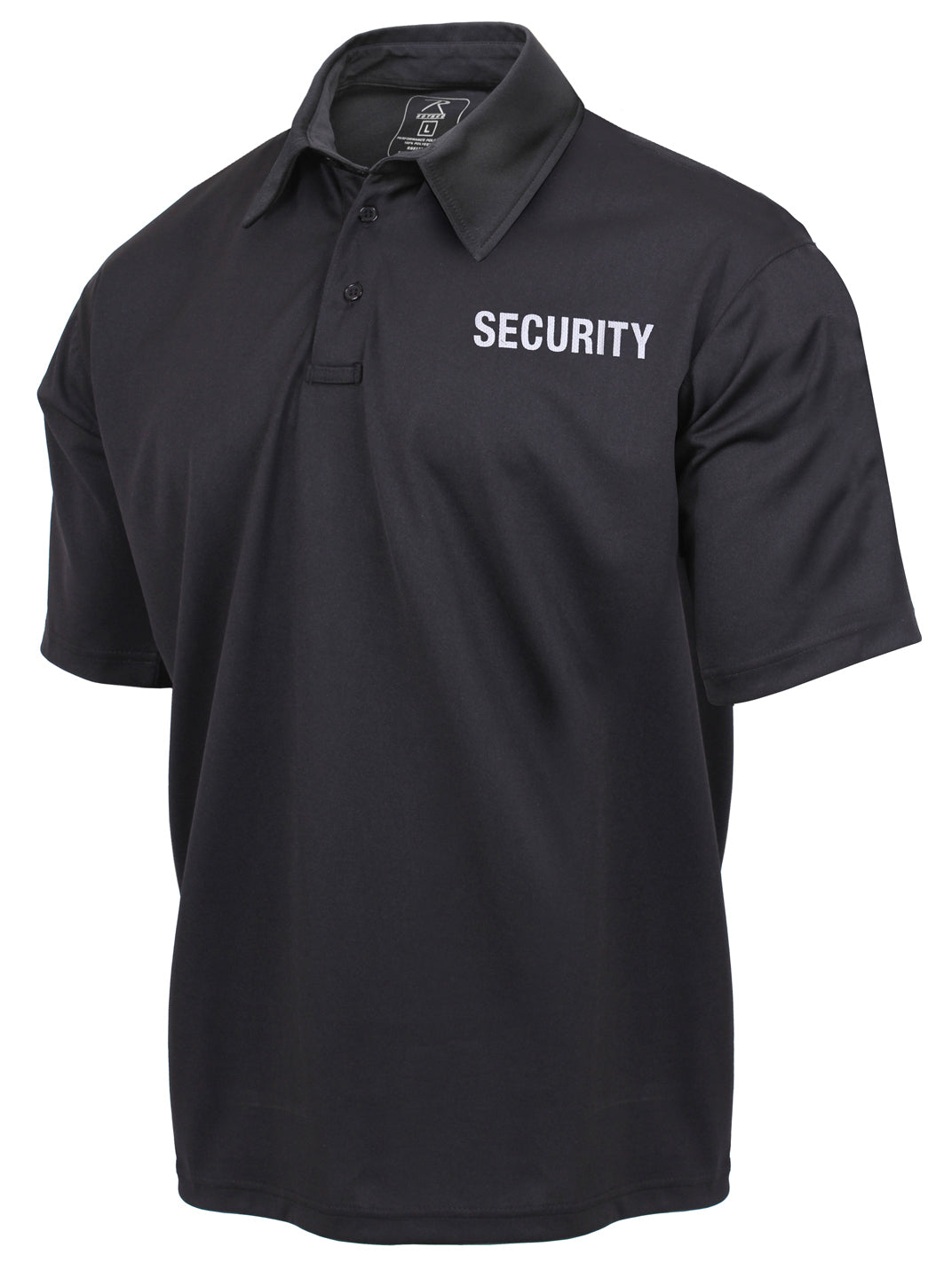 Rothco Moisture Wicking Security Polo Shirt LARSON TACTICAL SUPPLY