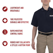 Rothco Moisture Wicking Security Polo Shirt LARSON TACTICAL SUPPLY