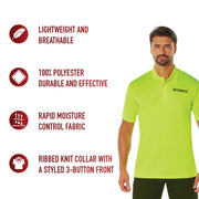 Rothco Moisture Wicking Security Polo Shirt LARSON TACTICAL SUPPLY