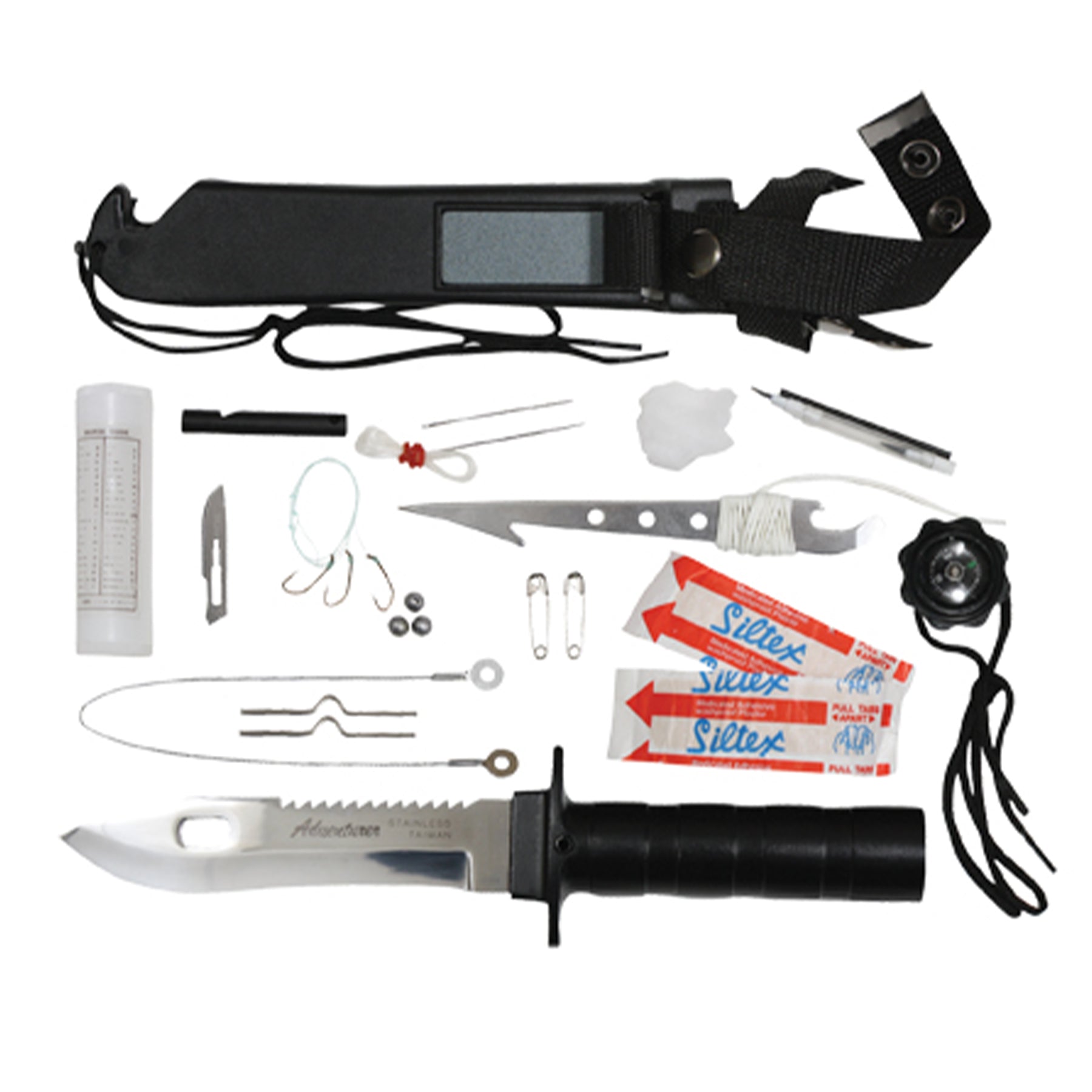 Rothco Deluxe Adventurer Survival Kit Knife LARSON TACTICAL SUPPLY
