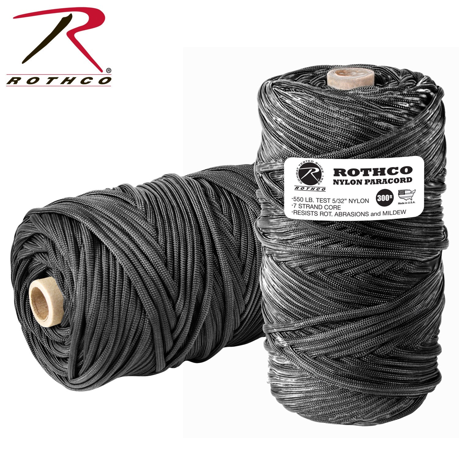Rothco Nylon Paracord 550lb 300 Ft Tube LARSON TACTICAL SUPPLY