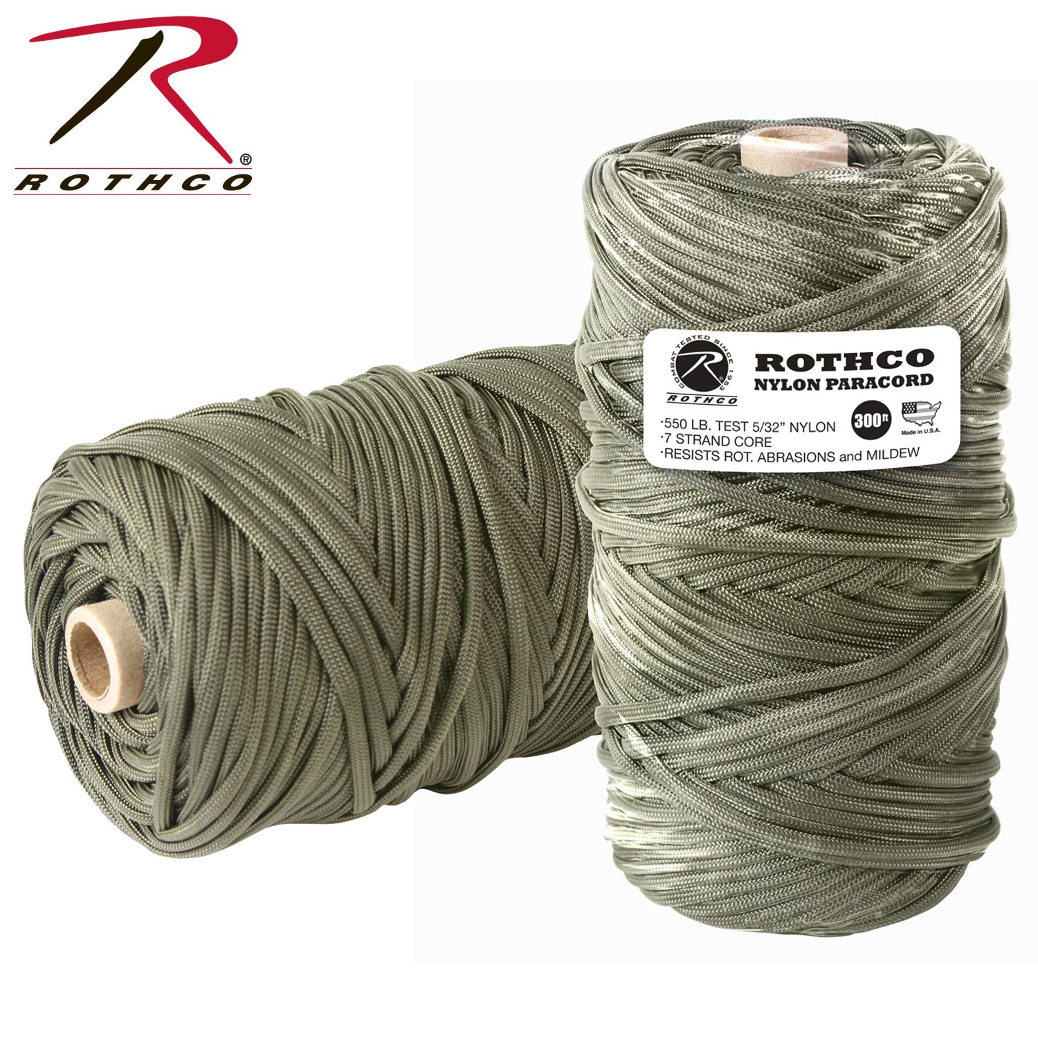 Rothco Nylon Paracord 550lb 300 Ft Tube LARSON TACTICAL SUPPLY