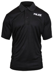 Rothco Moisture Wicking Police Polo Shirt LARSON TACTICAL SUPPLY