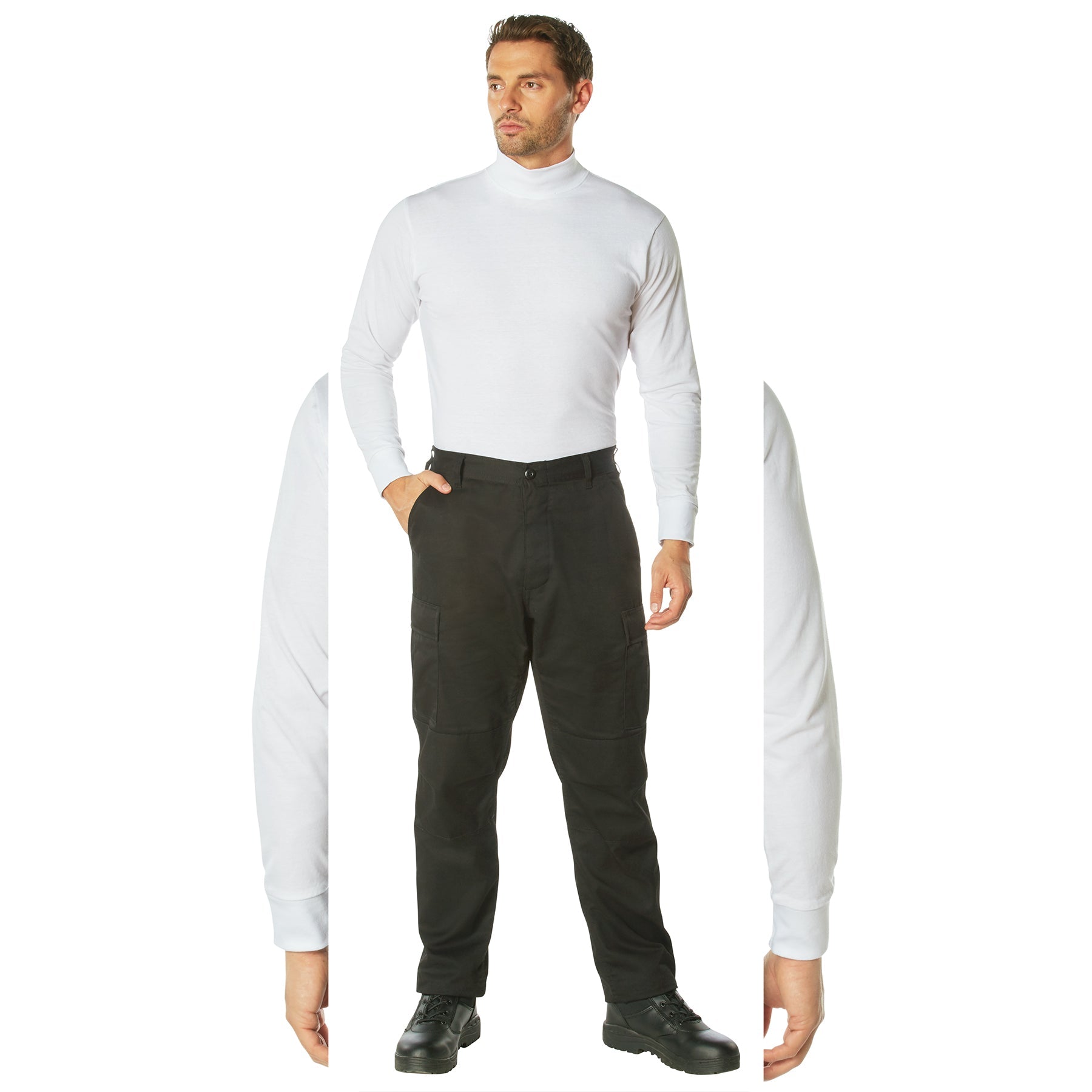 Rothco Mock Turtleneck LARSON TACTICAL SUPPLY