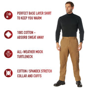 Rothco Mock Turtleneck LARSON TACTICAL SUPPLY